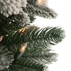 Home Heritage Anson 7-Foot Pencil Slim Pine Flocked Artificial Christmas Tree Prelit with 350 Clear Incandescent Lights, 938 PVC Tips, and Stand 10 Home Heritage Anson 7-Foot Pencil Slim Pine Flocked Artificial Christmas Tree Prelit with 350 Clear Incandescent Lights, 938 PVC Tips, and Stand -Northlight Christmas Store GUEST 614d1a53 47cb 40b0 aedd 3b2de6bc9c05