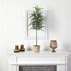 Nearly Natural 3.5-ft Winniepeg Artificial Pine Christmas Tree in Decorative Planter -Northlight Christmas Store GUEST 61c86fd7 e948 46e8 85f7 3bacd6451f4e