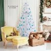Tangkula 7'Artificial White PVC Christmas Tree Outdoor w/ Metal Stand and Anti-scratching Cover 2 Tangkula 7'Artificial White PVC Christmas Tree Outdoor w/ Metal Stand and Anti-scratching Cover -Northlight Christmas Store GUEST 6278b162 2dd0 4296 ada0 f1d1fdc01d52