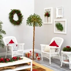 6ft Nearly Natural Pre-Lit LED Palm Artificial Christmas Tree Warm White Lights 12 6ft Nearly Natural Pre-Lit LED Palm Artificial Christmas Tree Warm White Lights -Northlight Christmas Store GUEST 63301164 3a3b 49b1 bf8f d77c38ff2365