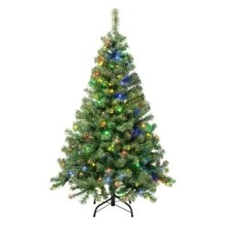 National Tree Company First Traditions Pre-Lit LED Sagamore Artificial Christmas Tree Multicolor Lights -Northlight Christmas Store GUEST 6474375e 40c3 4588 a128 94891e62205e