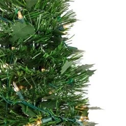 Northlight 4' Pre-Lit Green Tinsel Pop-Up Artificial Christmas Tree, Clear Lights -Northlight Christmas Store GUEST 64e002d8 c657 4dd3 82e0 035037953b9d