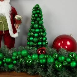 Northlight 6' Green 3-Finish Shatterproof Ball Christmas Garland -Northlight Christmas Store GUEST 6520a5bb 97ff 4125 9477 c6a4dca5b86c