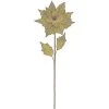 Northlight Glittered Poinsettia Artificial Floral Stem Spray - Brown - 28" -Northlight Christmas Store GUEST 653d5d4a f56a 4722 91a1 bce611ca9df0