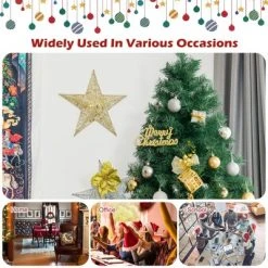 Costway 5Ft/6Ft/7Ft PVC Hinged Artificial Christmas Tree 410/648/968 Tips Holiday Decor with Metal Stand -Northlight Christmas Store GUEST 6551296f 96c5 41c7 8c43 378626354487