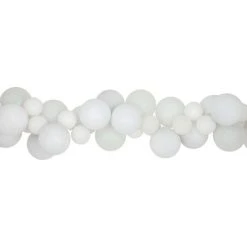 Northlight 6' White 3-Finish Shatterproof Ball Christmas Garland 9 Northlight 6' White 3-Finish Shatterproof Ball Christmas Garland -Northlight Christmas Store GUEST 664df6f2 4a93 48b3 a2fa 638f4a1aecb7