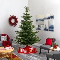 Nearly Natural 9-ft Layered Washington Spruce Artificial Christmas Tree with 750 Clear LED Lights and 2055 Bendable Branches -Northlight Christmas Store GUEST 666643a6 0176 4d45 8227 6503f598b78f