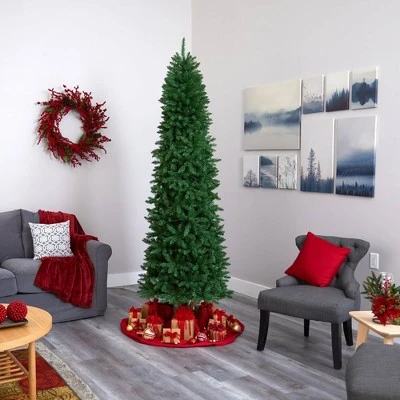 6.5ft Nearly Natural Pre-Lit LED Mountain Pine Artificial Christmas Tree Clear Lights 9 6.5ft Nearly Natural Pre-Lit LED Mountain Pine Artificial Christmas Tree Clear Lights - Image 7
