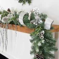 Northlight 9' x 12" Colorado Blue Spruce Artificial Christmas Garland, Unlit -Northlight Christmas Store GUEST 684a0adf 3012 40ea 93af d5e828990844