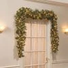 National Tree Company 9 ft. Carolina Pine Garland with Battery Operated LED Lights 2 National Tree Company 9 ft. Carolina Pine Garland with Battery Operated LED Lights -Northlight Christmas Store GUEST 684c87e3 0c1c 4c9a b4ae 5bff8793ee19