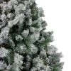 Northlight 6.5' Pre-Lit Flocked Somerset Spruce Artificial Christmas Tree - Clear Lights -Northlight Christmas Store GUEST 695e908e 2830 4146 9cbf 31c4aa9ca007