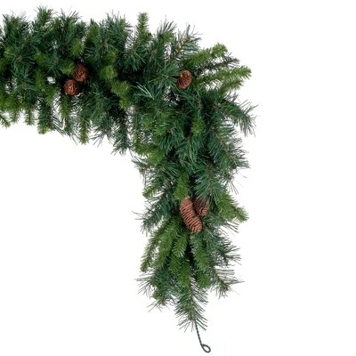 Vickerman Artificial 6' Cheyenne Pine Swag Garland 4 Vickerman Artificial 6' Cheyenne Pine Swag Garland - Image 2