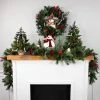 Northlight 9' x 12" Mixed Green Beaver Pine Artificial Christmas Garland, Unlit -Northlight Christmas Store GUEST 6b453e3c a48c 41ec bbd4 b40f9c5aabf1