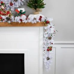Northlight 100' x 8" Commercial Length White Canadian Pine Artificial Christmas Garland, Unlit -Northlight Christmas Store GUEST 6b47215a b698 435e 96f5 05a604be9c22 2