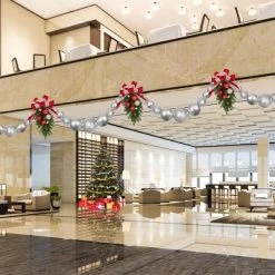 Northlight 6' Silver Shiny and Matte Shatterproof Ball Christmas Swag -Northlight Christmas Store GUEST 6c3494dd abfe 4693 8b9e 75fecfce4733