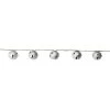 Ganz 5' x 2" Silver and Black Jingle Bell Star Cutouts Artificial Christmas Garland - Unlit -Northlight Christmas Store GUEST 6f0e5033 1930 4c2c a674 52e2ad28393b
