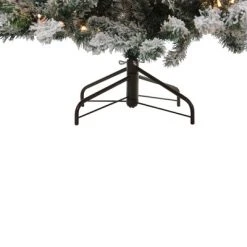 Northlight 7.5' Prelit Artificial Christmas Tree Flocked Natural Emerald - Warm Clear Lights -Northlight Christmas Store GUEST 70e8cc59 1ec7 4289 a981 ab5a211dd51b