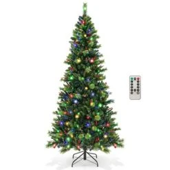Costway 6FT/7FT/8FT Pre-Lit Artificial Christmas Tree 9 Lighting Modes with 300/400/500 LED Lights & Timer 25 Costway 6FT/7FT/8FT Pre-Lit Artificial Christmas Tree 9 Lighting Modes with 300/400/500 LED Lights & Timer -Northlight Christmas Store GUEST 71af51cb 9c21 48cf af1a 9482f4c38a7d