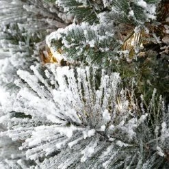 9ft Pre-Lit Flocked Portland Slim Artificial Christmas Pine Tree - Puleo -Northlight Christmas Store GUEST 720ee01f 973e 4aa3 b4a9 e96cf8fb1755