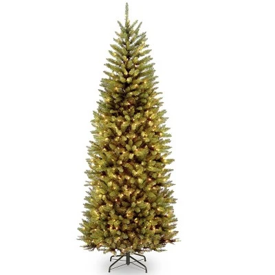 National Tree Company Pre-Lit LED Slim Kingswood Fir Artificial Christmas Tree Dual Color Lights 7 National Tree Company Pre-Lit LED Slim Kingswood Fir Artificial Christmas Tree Dual Color Lights - Image 5