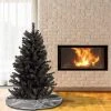 National Tree Company 4 Foot Full Bodied Unlit Sleek Halloween Event Artificial Christmas Holiday Tree with 311 Branch Tips, & Metal Stand, Black -Northlight Christmas Store GUEST 73b3fdc7 4796 47e3 9159 7ae769255fae