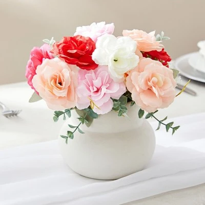 Juvale 60-Pack of Silk Flowers, Fake Carnations for Decorations, Arts and Crafts, Wedding Receptions, Spring Decor, DIY Projects, 3 Inch, 6 Colors 7 Juvale 60-Pack of Silk Flowers, Fake Carnations for Decorations, Arts and Crafts, Wedding Receptions, Spring Decor, DIY Projects, 3 Inch, 6 Colors - Image 5