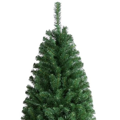 Yaheetech Artificial Christmas Tree Holiday Decoration Slim Tree, Green 8 Yaheetech Artificial Christmas Tree Holiday Decoration Slim Tree, Green - Image 6