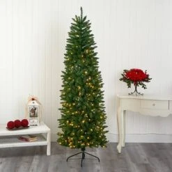6.5ft Nearly Natural Pre-Lit LED Mountain Pine Artificial Christmas Tree Clear Lights 13 6.5ft Nearly Natural Pre-Lit LED Mountain Pine Artificial Christmas Tree Clear Lights -Northlight Christmas Store GUEST 760daacb fa13 4c32 be1c 377f516cb91c