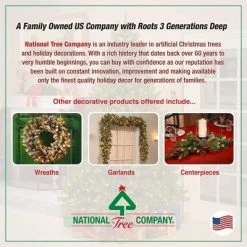 National Tree Company Bayberry Spruce 9 Foot Prelit Artificial Christmas Holiday Tree with White and Multicolor LED Lights, Easy Assembly, Metal Stand 9 National Tree Company Bayberry Spruce 9 Foot Prelit Artificial Christmas Holiday Tree with White and Multicolor LED Lights, Easy Assembly, Metal Stand -Northlight Christmas Store GUEST 76e03b1d 47b0 4417 b7bd 5f5100b113c0
