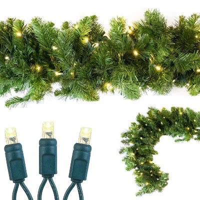 Novelty Lights Inc Novelty Lights Deluxe Colorado Pine Christmas Garland 7 Novelty Lights Inc Novelty Lights Deluxe Colorado Pine Christmas Garland - Image 5