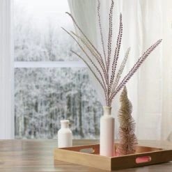 Northlight 36" Gold Glittered Artificial Fern Christmas Spray