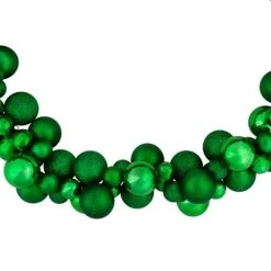 Northlight 6' Green 3-Finish Shatterproof Ball Christmas Garland -Northlight Christmas Store GUEST 7722ed6b 0e3f 4939 8b7a 98d6f3f9d693