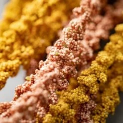 Sullivans Artificial Amaranthus Stem Brown and Gold 27"H Set of 2