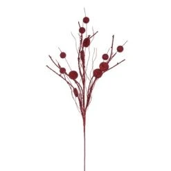 Vickerman 33" Ball and Coin Glitter Twig Spray -Northlight Christmas Store GUEST 78e06b9c b686 44c1 a423 750e576566a5 1