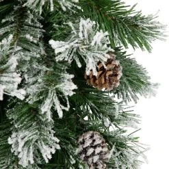 Northlight 22" Unlit Snowy Flocked and Pinecones Christmas Teardrop Swag 9 Northlight 22" Unlit Snowy Flocked and Pinecones Christmas Teardrop Swag -Northlight Christmas Store GUEST 7900547a 9fcb 4273 82ce 2bef46ef41f4