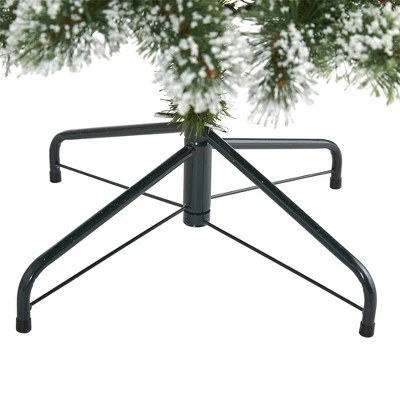 4ft Nearly Natural Pre-Lit LED Frosted Swiss Pine Artificial Christmas Tree Clear Lights 5 4ft Nearly Natural Pre-Lit LED Frosted Swiss Pine Artificial Christmas Tree Clear Lights - Image 3