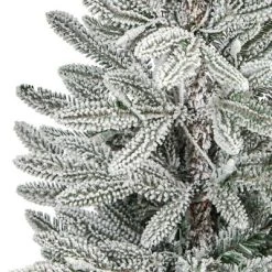 Nearly Natural 44-in Flocked Manchester Spruce Artificial Christmas Tree with 50 Lights and 133 Bendable Branches in White Planter 12 Nearly Natural 44-in Flocked Manchester Spruce Artificial Christmas Tree with 50 Lights and 133 Bendable Branches in White Planter -Northlight Christmas Store GUEST 7a17f20a 96e6 461f 9d08 e979a0054eb3