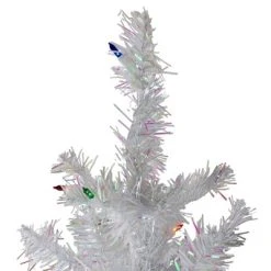 Northlight 4' Pre-lit White Iridescent Pine Artificial Christmas Tree - Multi Lights -Northlight Christmas Store GUEST 7a5a9c28 70a2 4b41 b0ea e87100f46c01