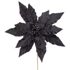Northlight 26" Black Glittered Poinsettia Christmas Stem Spray 6 Northlight 26" Black Glittered Poinsettia Christmas Stem Spray -Northlight Christmas Store GUEST 7b8987f8 d7a4 4650 9000 ba638324723f