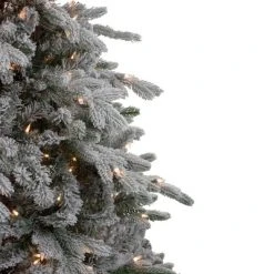Northlight 6.5' Pre-Lit Flocked Saratoga Spruce Artificial Christmas Tree - Clear Lights 9 Northlight 6.5' Pre-Lit Flocked Saratoga Spruce Artificial Christmas Tree - Clear Lights -Northlight Christmas Store GUEST 7bb4ea1c 9d12 40e6 8fc2 1d050ba8ea97