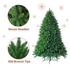 Costway 5ft Artificial Christmas Fir Tree 600 Branch Tips -Northlight Christmas Store GUEST 7bfe859c 6d81 4018 b16d 960072592fb5