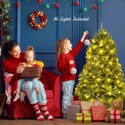 Costway 5ft Artificial Christmas Fir Tree 600 Branch Tips -Northlight Christmas Store GUEST 7c0ba977 618f 480c bb85 438df7557145