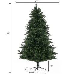 LuxenHome 7ft Pre-Lit LED Artificial Full Fir Christmas Tree 15 LuxenHome 7ft Pre-Lit LED Artificial Full Fir Christmas Tree -Northlight Christmas Store GUEST 7da20c27 c078 4e66 9169 b4ed584b6951