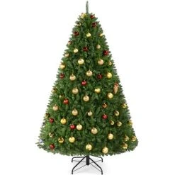 Yaheetech Pre-lit Ultra-Thick Artificial Christmas Tree Hinged Spruce Holiday Decoration, Green 15 Yaheetech Pre-lit Ultra-Thick Artificial Christmas Tree Hinged Spruce Holiday Decoration, Green -Northlight Christmas Store GUEST 8012e0d4 7381 44b0 bc50 92fa3384f9f7