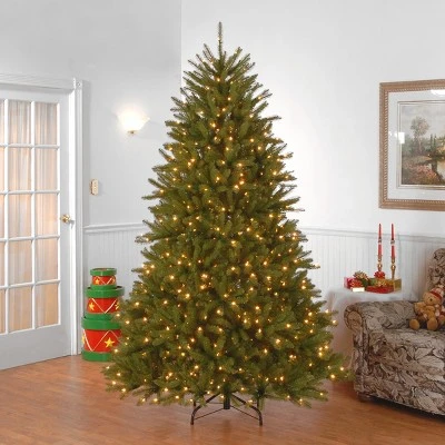 National Tree Company 7.5 ft Pre-Lit Artificial Full Christmas Tree, Green, White Lights, Includes Stand 3 National Tree Company 7.5 ft Pre-Lit Artificial Full Christmas Tree, Green, White Lights, Includes Stand