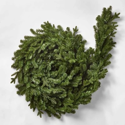 18ft Pre-lit Natural Artificial Christmas Garland Clear Lights - Wondershop™ 3 18ft Pre-lit Natural Artificial Christmas Garland Clear Lights - Wondershop™