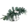 Northlight 18" Decorated Pine Artificial Christmas Swag with Silver Bells