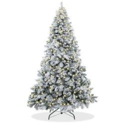 Casafield Snow-Flocked Artificial Pine Christmas Tree with Metal Stand -Northlight Christmas Store GUEST 82b82479 a431 42cd 9bb3 f549606ddc62