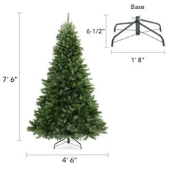 Casafield Artificial Green Spruce Christmas Tree with Metal Stand -Northlight Christmas Store GUEST 8378e507 434c 48f4 bfd3 6413ae7e1a27