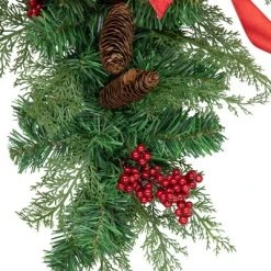 Northlight Set of 2 Mixed Cedar and Pine Christmas Chair Back Swags 11 Northlight Set of 2 Mixed Cedar and Pine Christmas Chair Back Swags -Northlight Christmas Store GUEST 837d36cc 386f 456f a46f 66a383da15db